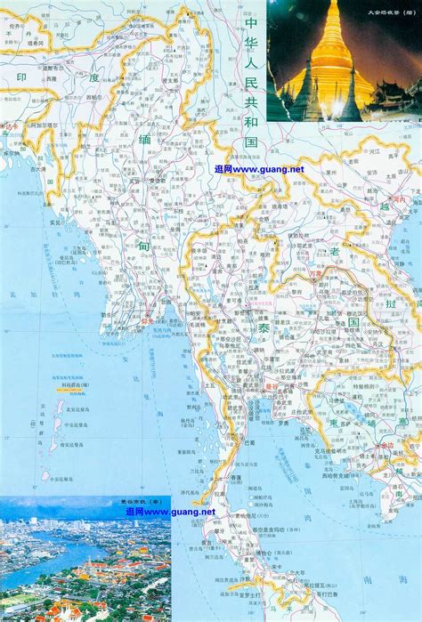 缅甸高清详细地图全图_缅甸孟波县地图 - 随意云