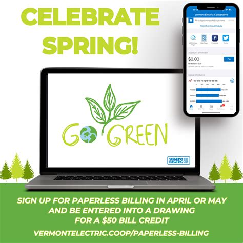 Paperless Billing — Vermont Electric Coop