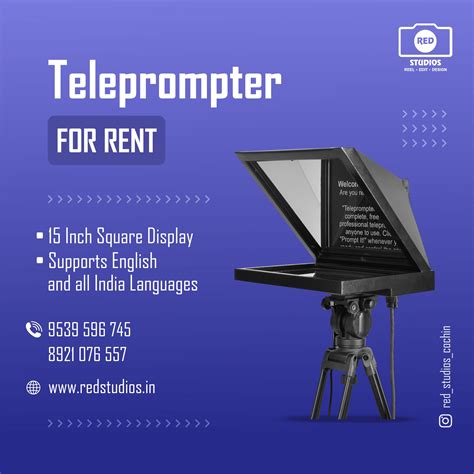 Red Studios|Camera,Lenses,Sound Systems Renatal Services