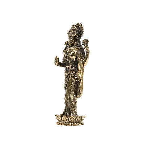 BRASS LIGHT WEIGHT LAKSHMI STANDING – Ragaarts