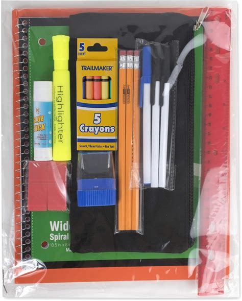 Trail maker 20-Piece School Supply Kit Bundle for K-12 Students India ...