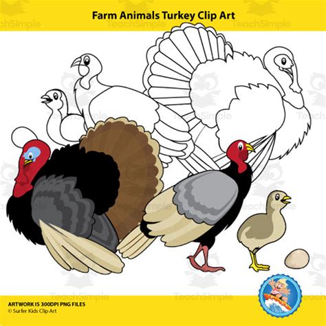 turkey farms - Clip Art Library