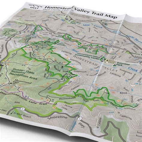 Trail Map 3D model | 3D Molier International
