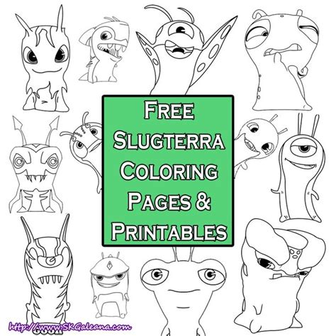 Slugterra Slugs - Free Coloring Pages