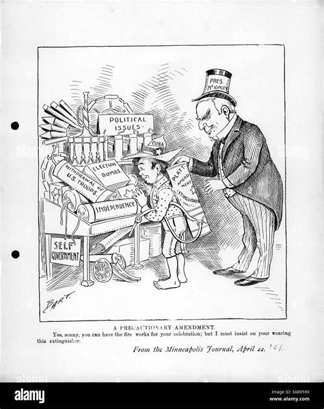 This political cartoon from the early 20th century depicts President ...