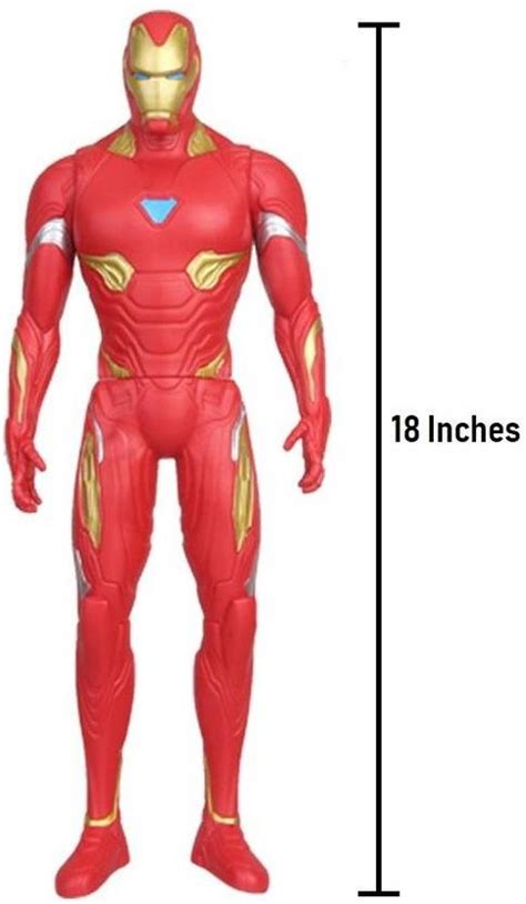 IndusBay BIG SIZE IronMan Toy Action Figure for kids - Titan hero Iron ...