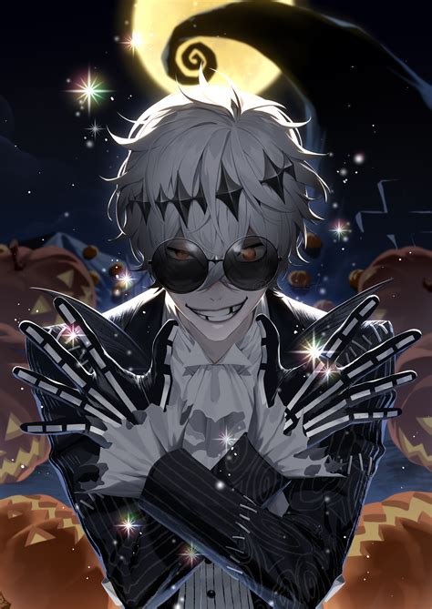 skully j. graves (twisted wonderland) drawn by 13_(bbr584607091) | Danbooru