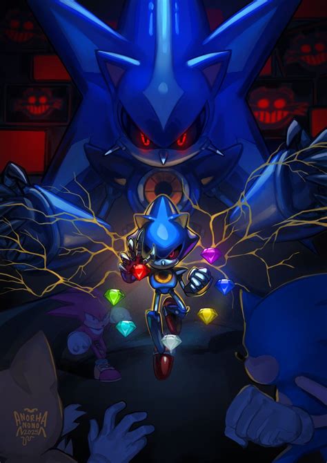 Neo Metal Sonic Wallpaper