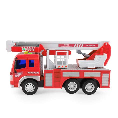 Buy IndusBay Fire Station Fire Rescue Red Fire Brigade Hydrolic ...