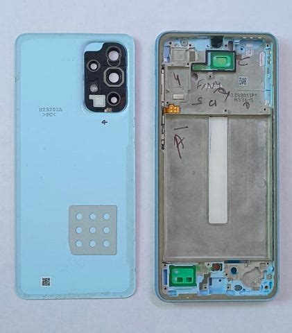 Mozomart Back Panel Housing Body for Samsung Galaxy A33 5G : Blue ...