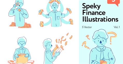 Коллекция Speky Finance, том 1 , иллюстрации Включая: финансы и валюта ...