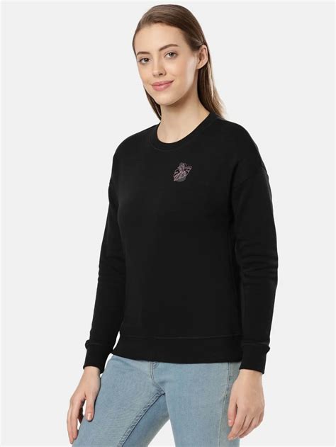 Jockey Black Sweatshirt for Women #U109 – Route2Fashion