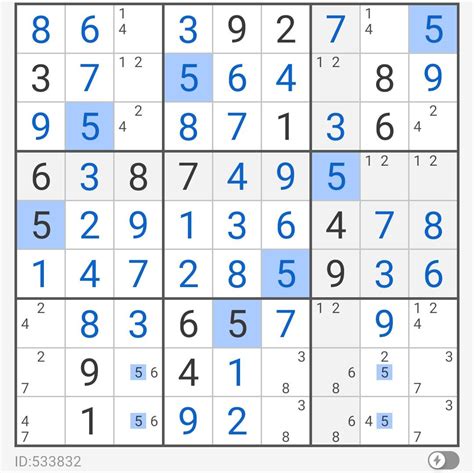I'm new to sodoku and trying to get better, is there any way to solve this without guessing? : r ...