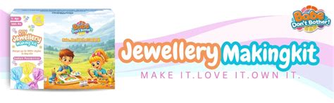 Babe Don't Bother DIY Jewellery Making Kit for Girls – 6 Handmade ...