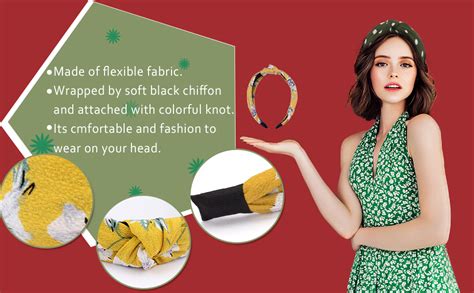AURINKO Hair Headband, Synthetic Knot Hair Band For Women And Girls ...