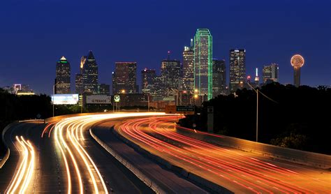 Dallas Texas Lights Skyscrapers Wallpaper, HD City 4K Wallpapers ...