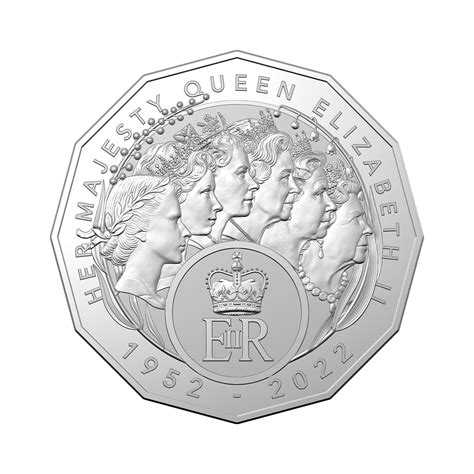 Elizabeth Regina - HM Queen Elizabeth II Commemoration2023 50c CuNi ...