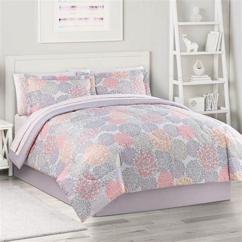 Chrysanthemum Burst Twin XL Bedding | Bedroom comforter sets, Kohls ...