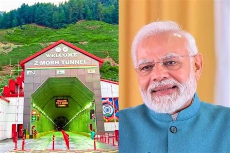 PM Modi to arrive in Kashmir for Z-Morh Tunnel inauguration today THE ...
