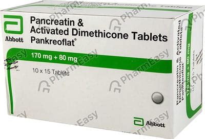 Pankreoflat 170mg/80mg Tablet: Uses, Side-effects, Price, Dosage & More ...