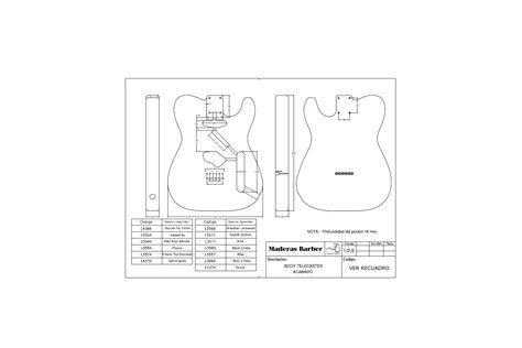 Telecaster Template Download Printable PDF Templateroller, 45% OFF