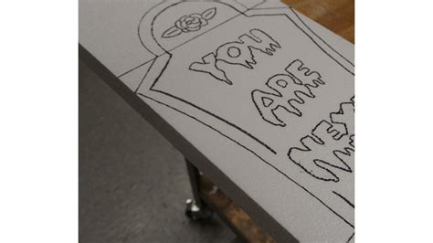 Easy DIY Halloween Decor-Foam Tombstones | Dremel