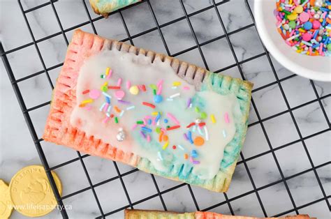 Rainbow Pop Tart Recipe - Life is a Party