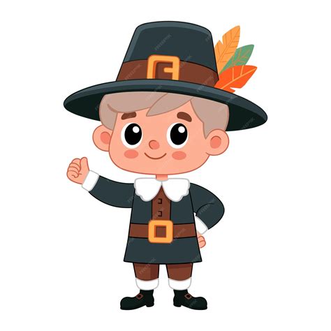 Pilgrims Thanksgiving Clip Art