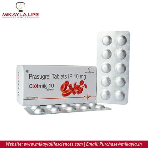 CLOTMIK- 10 TABLETS Mikayla Life Sciences Pvt. Ltd.