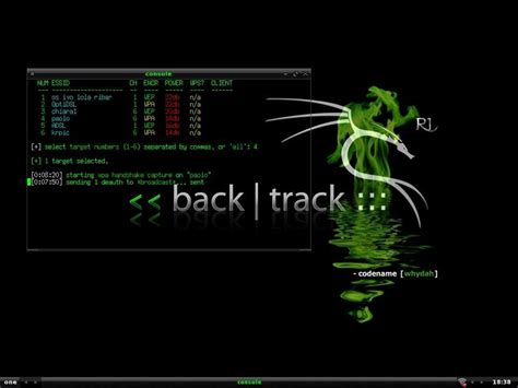 Backtrack Operating System 的图像结果