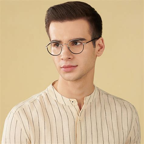 Buy Silver Black Full Rim Round John Jacobs Supreme Steel JJ E13486-C2 ...