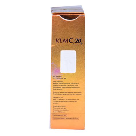 KLMC-20 Serum | Uses, Side Effects, Price | Apollo Pharmacy