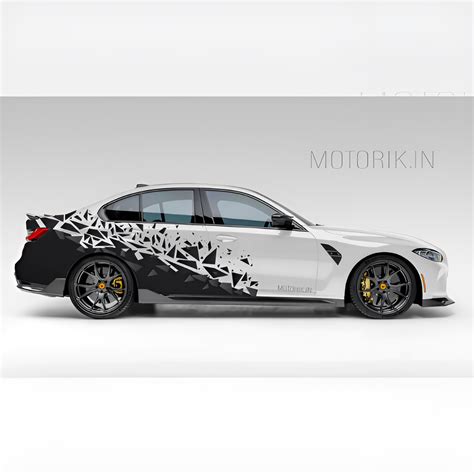 Custom Sedan Car Graphics & Decals for a Bold Look | Motorik Detailing