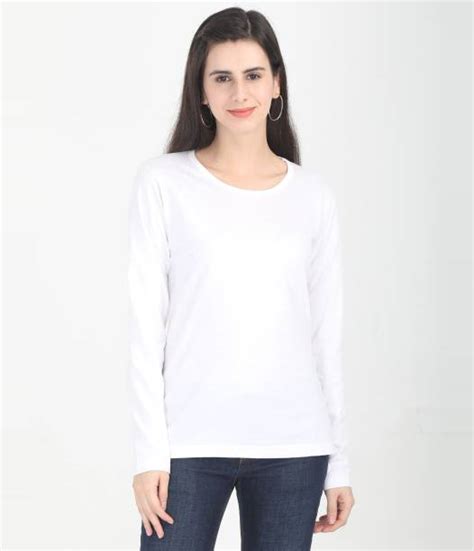 White T Shirt Women - Buy White T Shirt Women online at Best Prices in ...