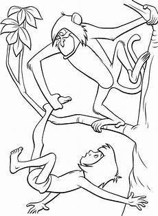 malvorlagen jungle the monkey and mowgli coloring pages jungle book malvorlagen jungle the monkey and mowgli coloring pages jungle book
