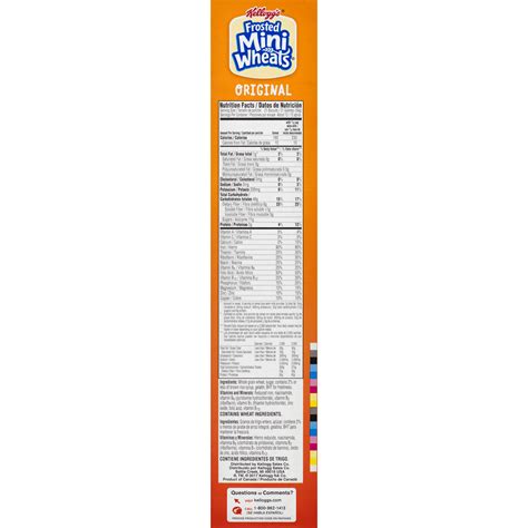 Frosted Mini Wheats Nutrition Info | Besto Blog