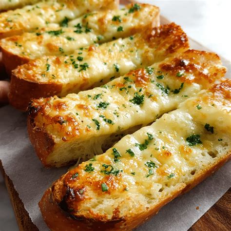 Cheesy Garlic Bread - Eazy Dishes