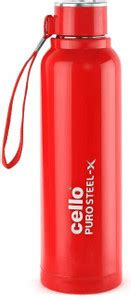 cello Puro -X Benz 900 Insulated Inner Outer Water , 650 ml Plastic ...