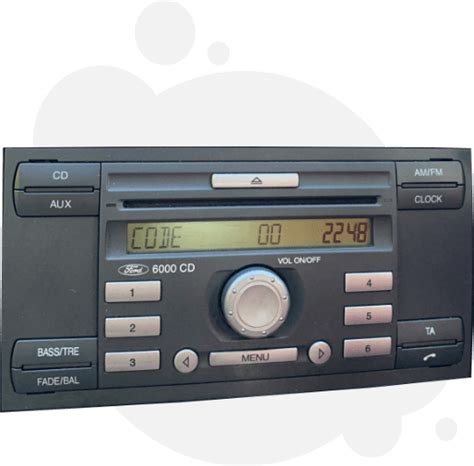 Image result for Ford 6000 CD Code Input