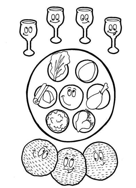 Passover Coloring Pages Free Printable