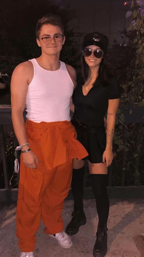 Prisoner/cop couples costume | Halloween costumes, Couples halloween ...