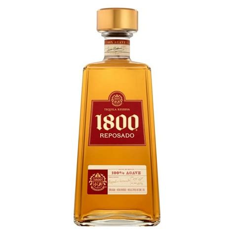 1800 Tequila Reposado 750ml | 40% ABV Tequila