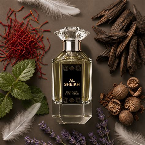 Al Sheikh Eau de Parfum (50ml) | Oud & Saffron Perfume – Meena Fragrances