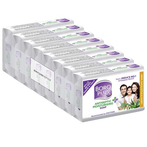 BoroPlus Antiseptic and Moisturising Bathing Soap with Neem, Eucalyptus ...