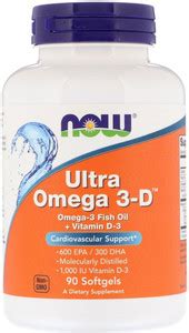 Now Foods Ultra Omega 3-D, 90 Softgels Price in India - Buy Now Foods ...
