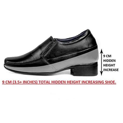 FLOARKART Men's IMen's 3 Inches Hidden Height Increasing Formal Shoes ...