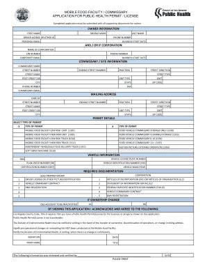 Fillable Online County of Los Angeles, Department of Public Health ...