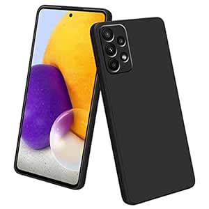 LIRAMARK Silicone Soft Back Cover Case for Samsung Galaxy A72 (Silicone ...