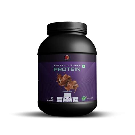 Buy NUTRABOX 100% Vegan, plant-based protein Mengo Powder with green ...