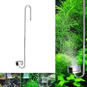 Venus Aqua Aquarium Steel Diffuser Air Pump Accessory Bubble Size Air ...